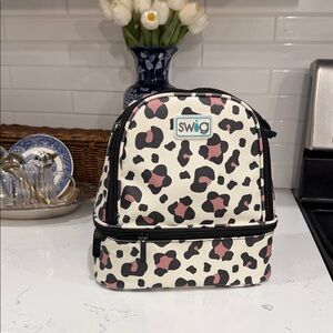 Swig Luxy Leopard Zippi Lunch Bag